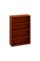 KNI 31 regál knihovnický lamino - třešeň šumavská